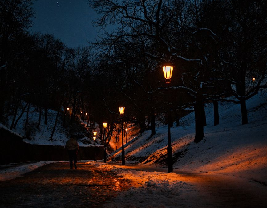 A Walk On A Cold Winters Night