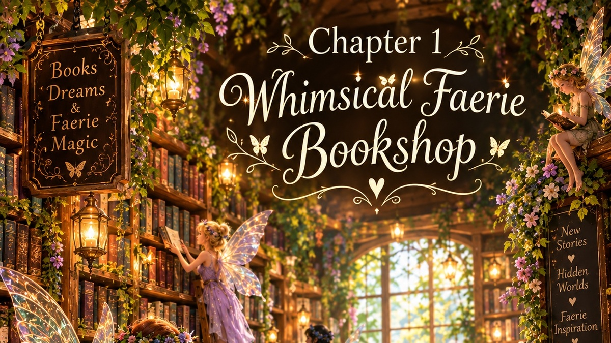 Whimsical Faerie Bookshop